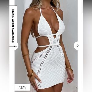 BabyBoo Fashion Selena Crochet Mini Dress